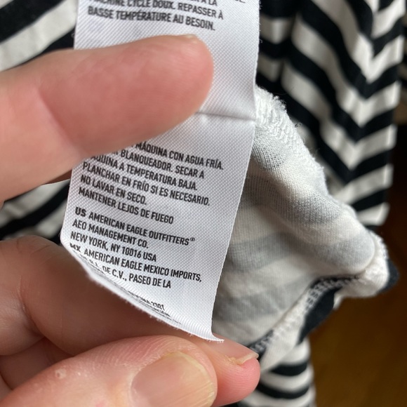 American Eagle Outfitters black and white striped dress, size S - Picture 9 of 12